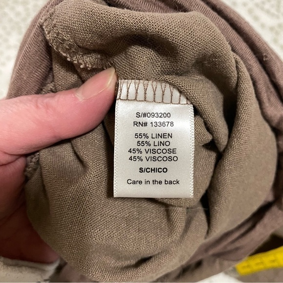 Love Tree pull on linen blend pants size S - Picture 3 of 9